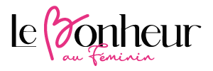 Logo de le bonheur au feminin